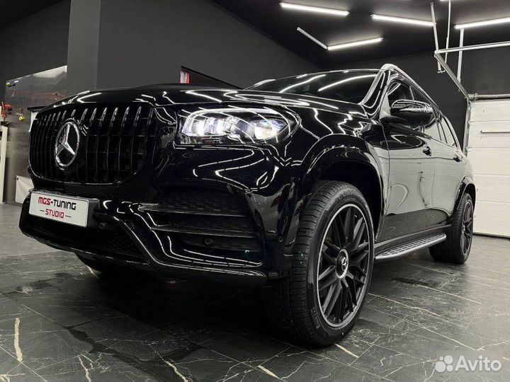Решетка GT Style Black Mercedes GLS x167 глс 167