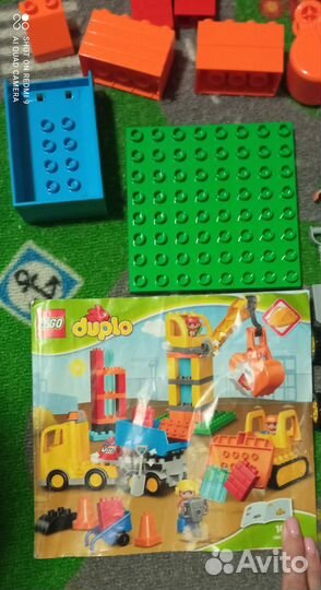 Lego duplo Большая стройплощадка 10813,10959 новый