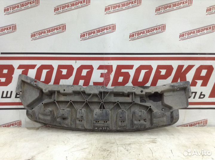 Спойлер переднего бампера Nissan Tiida Latio (C11)