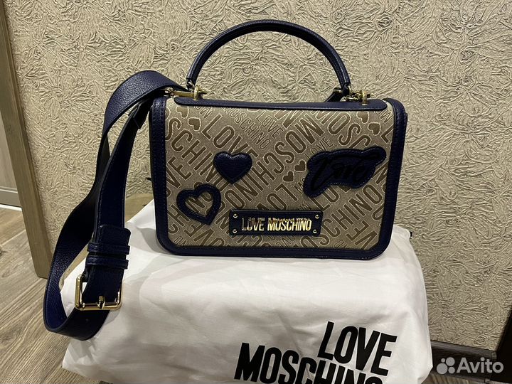 Сумка love moschino, Италия, оригинал
