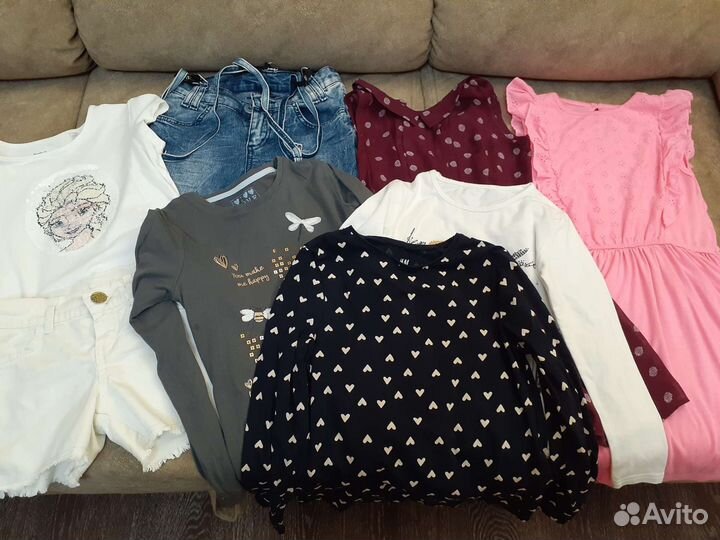 Вещи для девочки р.122-128-134