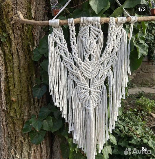 Макраме панно