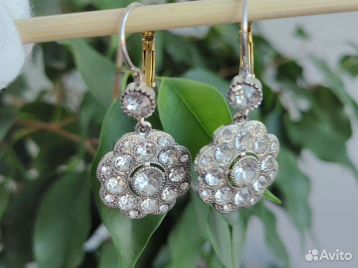 Серьги в винтажном стиле