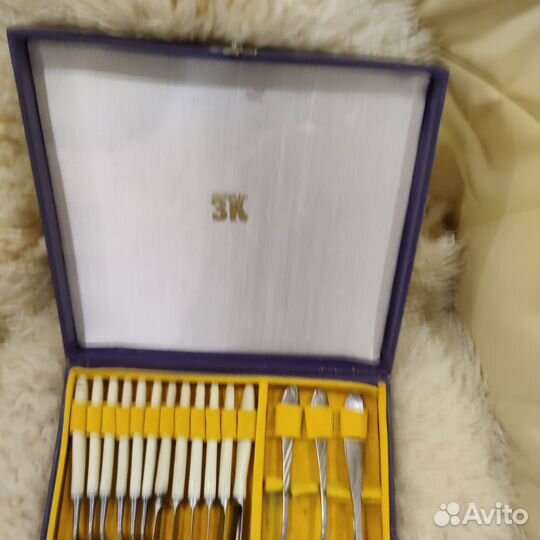 Столовый набор ложки и вилки СССР