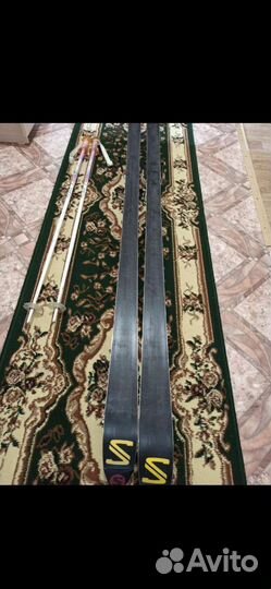 Горные лыжи Solomon с палками