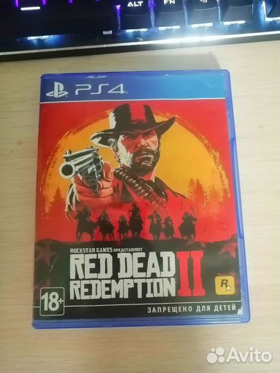 Red dead redemption 2 ps4 диск