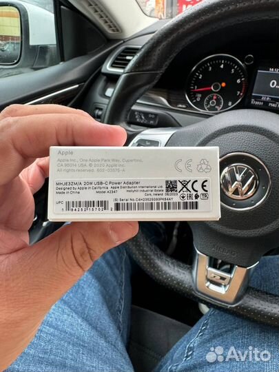 Блок питания apple 20w (Оригинал)