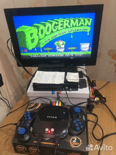 Сега денди 2в1 titan SD-картой 500 игр