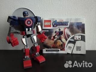 Конструктор lego Капитан Америка Робот 76168