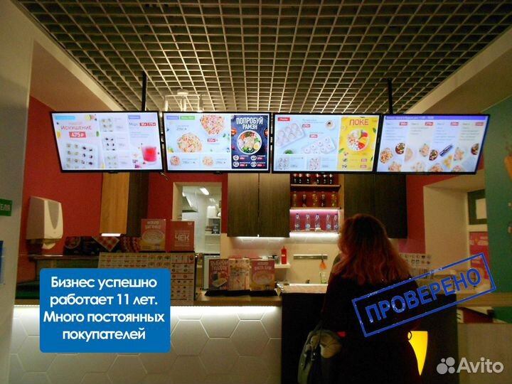 Суши-бар. Готовый бизнес. 11 лет работы