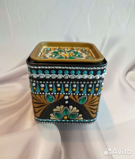 Банка металлическая для чая/кофе