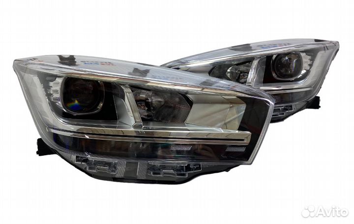 Chery Tiggo 4 18-24 фара левая черная