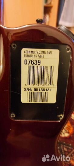 Гитара электро-акуст. Godin Multiac Steel Duet