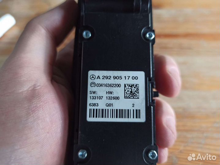 Блок кнопок Mercedes GLS GL GLE 166 X166 W166