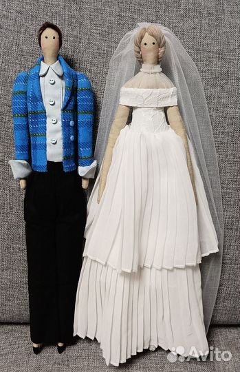 Интерьерная кукла тильда ручной работы