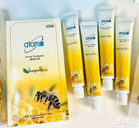 Зубная паста Атоми