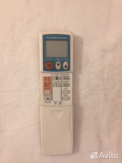 Пульт для кондиционера mitsubishi