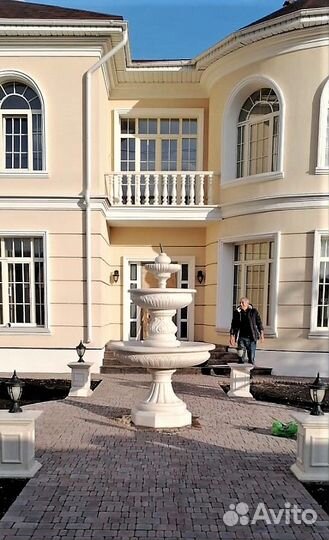 Фонтаны классика из мраморной и гранитной крошки