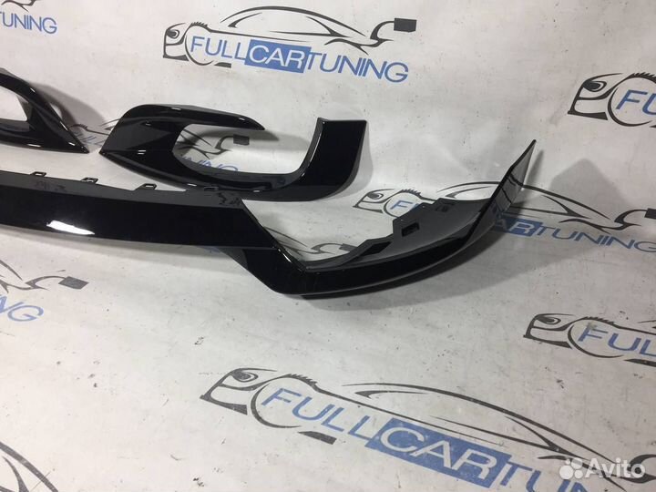 Губа переднего бампера Mercedes w222 AMG Brabus