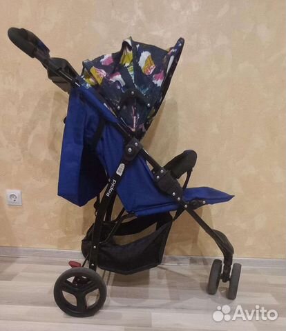Коляска прогулочная Babyton RapidBlue