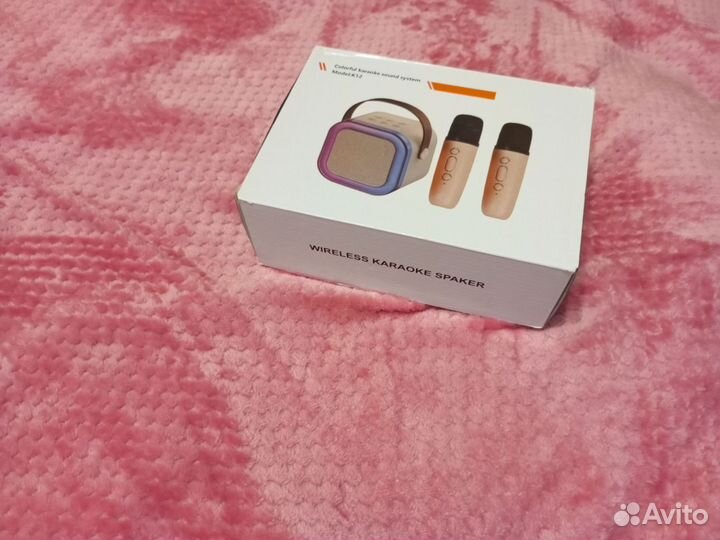 Колонка с двумя микрофонами Bluetooth