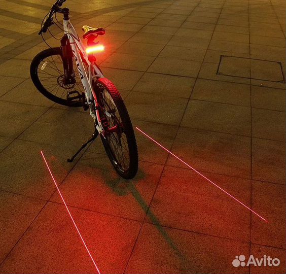 Велосипедный фонарь задний