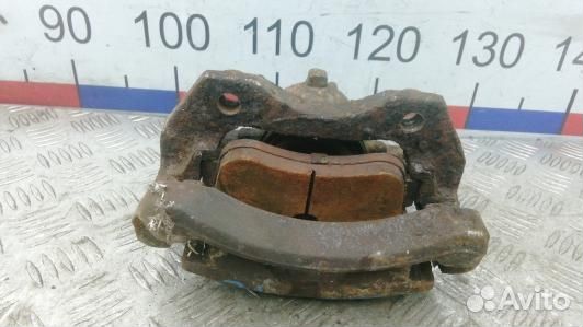 Суппорт тормозной передний левый nissan almera N16