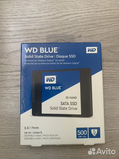 SSD Western Digital Blue, 500 gb, SATA