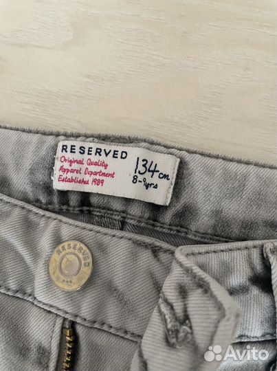Джинсы reserved доя девочки