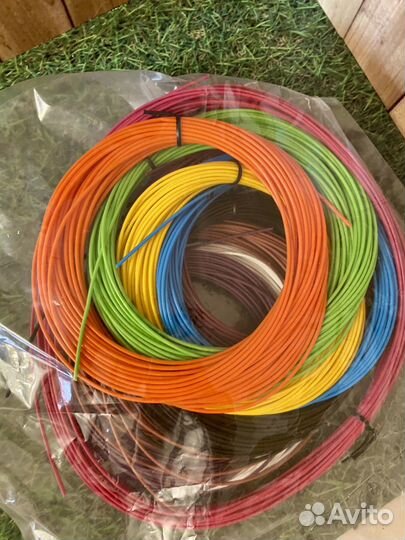 2 пакета разноцветного PLA пластика для 3Д ручки