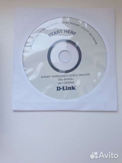 Модем D-Link DSL-2640U