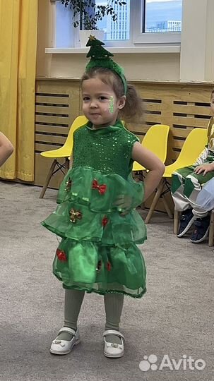 Новогодний костюм елочки 104