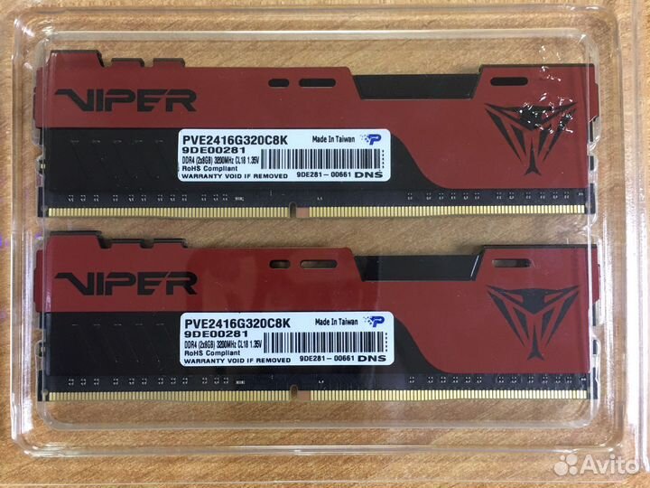 Оперативная память ddr4 16Gb