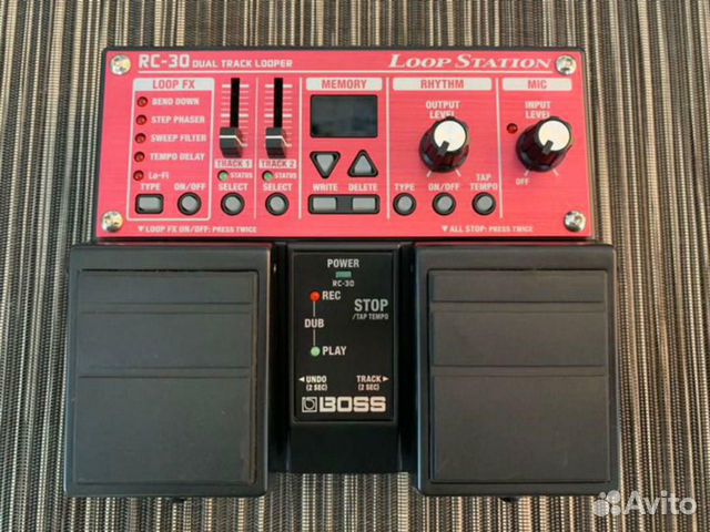 Лупер boss RC 30 (педаль эффектов)