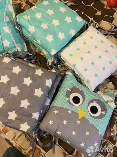 Детское постельное белье в детскую кроватку