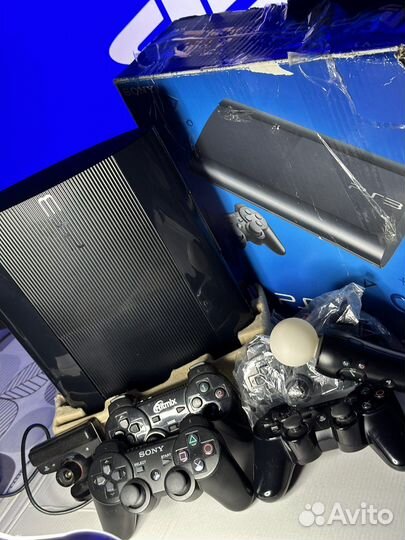 Ps3 Super slim 500gb 40 игр