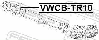 Vwcb-TR10 опора подвесная VW Transporter 08-10