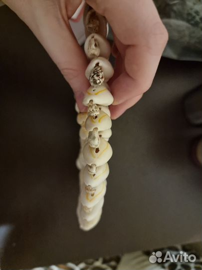 Подставка под горячее из ракушек