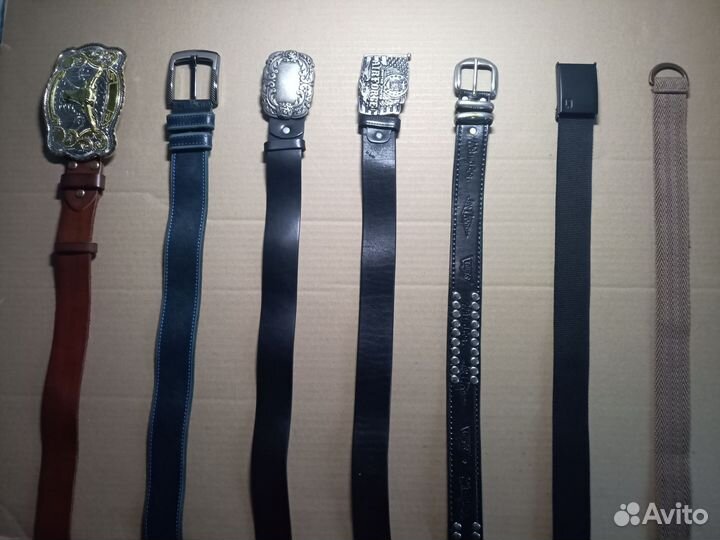 Ремни мужские и подтяжки