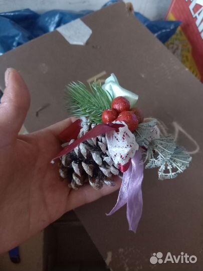 Новогодние игрушки ручной работы