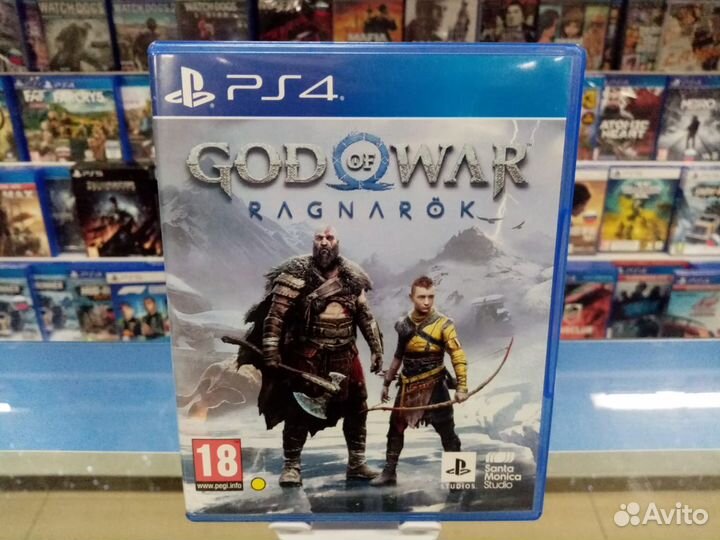 God of War Ragnarok PS4 б.у