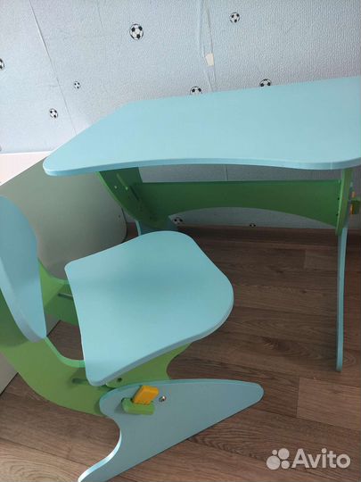 Детский стол и стул растущая парта