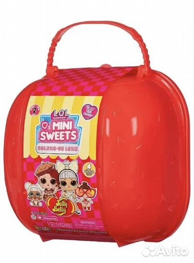 Чемодан Lol surprise Mini Sweets Оригинал Красный