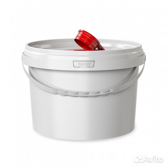 Ведро-диспенсер для салфеток в рулоне, 3,4 л