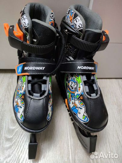 Коньки детские раздвижные