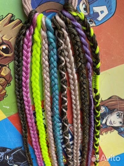 Афрохвост на резинке