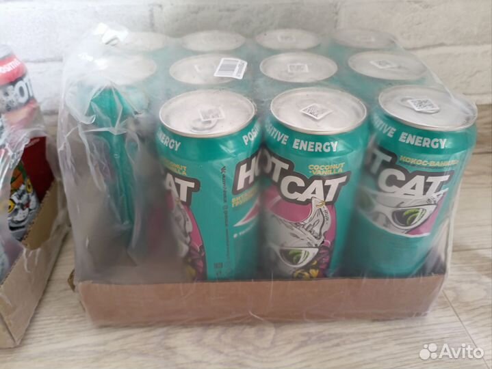 Энергетический напиток Hot Cat