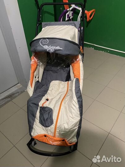 Коляска санки