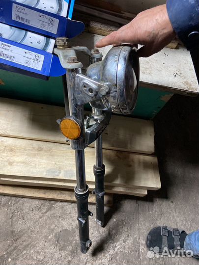 Вилка с фарой на альфу