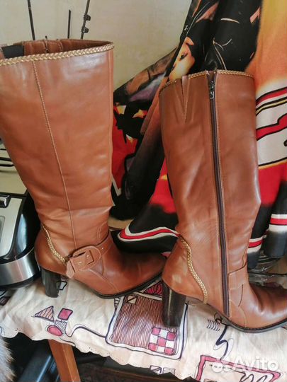 Сапоги зимние женские 39 натуральные